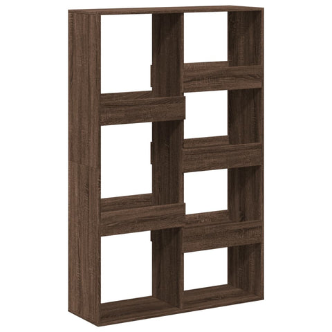vidaXL Bookcase Brown Oak 100x33x155.5 cm Engineered Wood