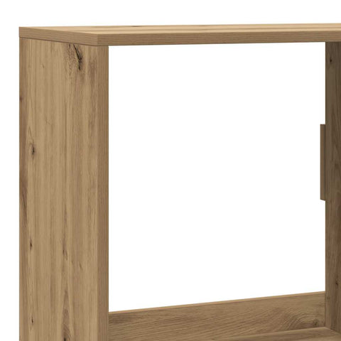 vidaXL Bookcase Artisan Oak 100x33x155.5 cm Engineered Wood