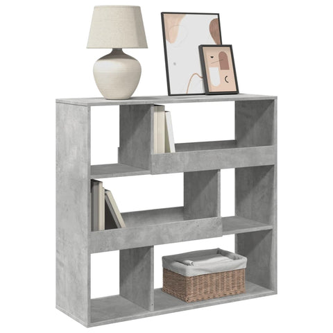 vidaXL Room Divider Concrete Grey 100x33x94.5 cm Engineered Wood