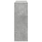 vidaXL Room Divider Concrete Grey 100x33x94.5 cm Engineered Wood