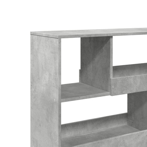 vidaXL Room Divider Concrete Grey 100x33x94.5 cm Engineered Wood