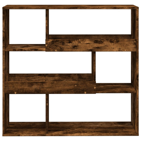 vidaXL Room Divider Smoked Oak 100x33x94.5 cm Engineered Wood
