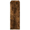 vidaXL Room Divider Smoked Oak 100x33x94.5 cm Engineered Wood