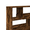 vidaXL Room Divider Smoked Oak 100x33x94.5 cm Engineered Wood