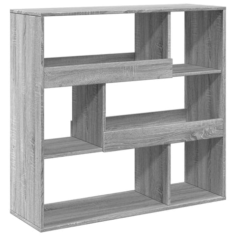 vidaXL Room Divider Grey Sonoma 100x33x94.5 cm Engineered Wood