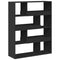 vidaXL Room Divider Black 100x33x125.5 cm Engineered Wood