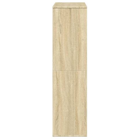 vidaXL Room Divider Sonoma Oak 100x33x125.5 cm Engineered Wood