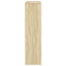 vidaXL Room Divider Sonoma Oak 100x33x125.5 cm Engineered Wood