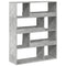 vidaXL Room Divider Concrete Grey 100x33x125.5 cm Engineered Wood