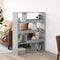 vidaXL Room Divider Concrete Grey 100x33x125.5 cm Engineered Wood
