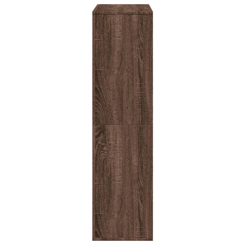 vidaXL Room Divider Brown Oak 100x33x125.5 cm Engineered Wood