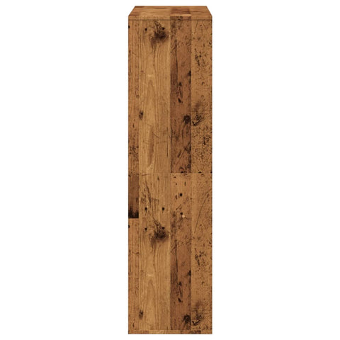 vidaXL Room Divider Old Wood 100x33x125.5 cm Engineered Wood