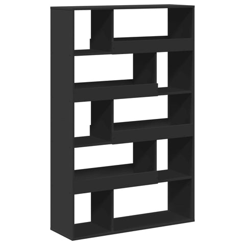 vidaXL Room Divider Black 100x33x156.5 cm Engineered Wood