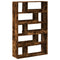 vidaXL Room Divider Smoked Oak100x33x156.5 cm Engineered Wood