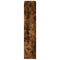 vidaXL Room Divider Smoked Oak100x33x156.5 cm Engineered Wood