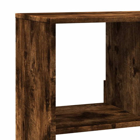 vidaXL Room Divider Smoked Oak100x33x156.5 cm Engineered Wood