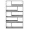vidaXL Room Divider Grey Sonoma 100x33x156.5 cm Engineered Wood