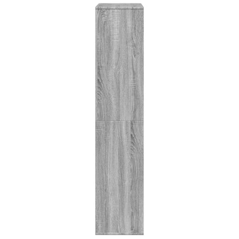 vidaXL Room Divider Grey Sonoma 100x33x156.5 cm Engineered Wood