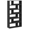 vidaXL Room Divider Black 100x33x187.5 cm Engineered Wood