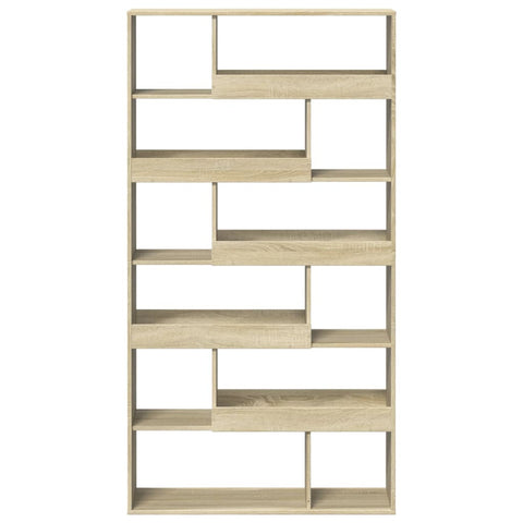 vidaXL Room Divider Sonoma Oak 100x33x187.5 cm Engineered Wood
