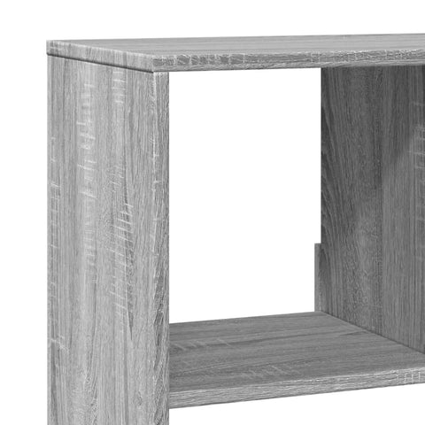 vidaXL Room Divider Grey Sonoma 100x33x187.5 cm Engineered Wood