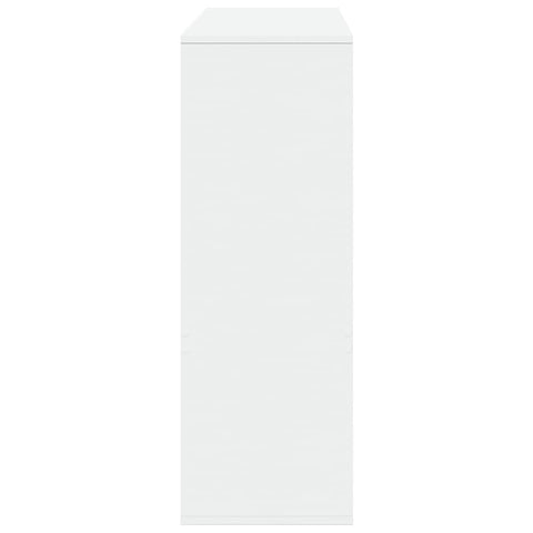 vidaXL Room Divider White 100x33x94.5 cm Engineered Wood