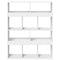 vidaXL Room Divider White 100x33x125.5 cm Engineered Wood