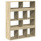 vidaXL Room Divider Sonoma Oak 100x33x125.5 cm Engineered Wood