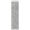 vidaXL Room Divider Concrete Grey 100x33x125.5 cm Engineered Wood