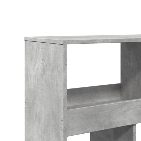 vidaXL Room Divider Concrete Grey 100x33x125.5 cm Engineered Wood