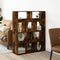 vidaXL Room Divider Smoked Oak100x33x125.5 cm Engineered Wood