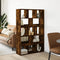 vidaXL Room Divider Smoked Oak100x33x156.5 cm Engineered Wood