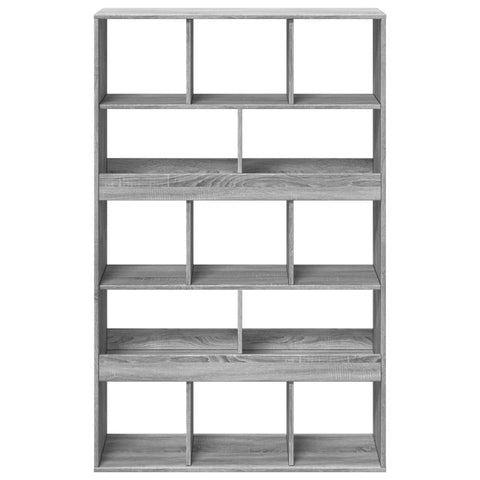 vidaXL Room Divider Grey Sonoma 100x33x156.5 cm Engineered Wood