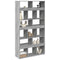 vidaXL Room Divider Grey Sonoma 100x33x187.5 cm Engineered Wood