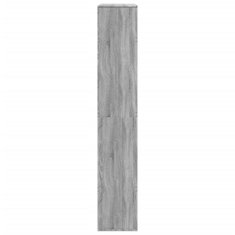 vidaXL Room Divider Grey Sonoma 100x33x187.5 cm Engineered Wood