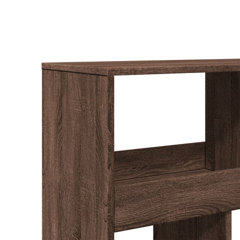 vidaXL Room Divider Brown Oak 100x33x187.5 cm Engineered Wood