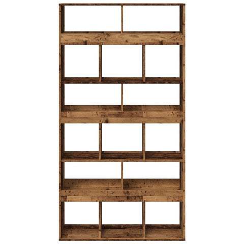 vidaXL Room Divider Old Wood 100x33x187.5 cm Engineered Wood
