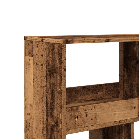 vidaXL Room Divider Old Wood 100x33x187.5 cm Engineered Wood