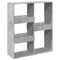 vidaXL Room Divider Concrete Grey 100x33x115 cm Engineered Wood