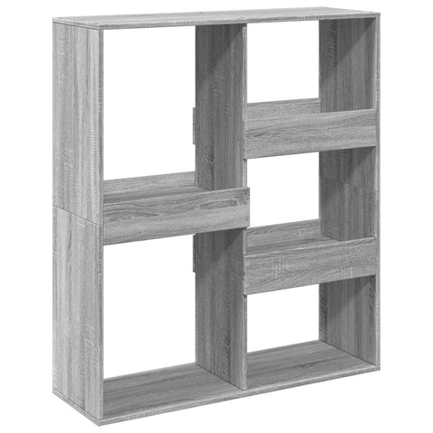 vidaXL Room Divider Grey Sonoma 100x33x115 cm Engineered Wood