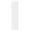 vidaXL Room Divider White 100x33x135 cm Engineered Wood
