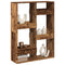 vidaXL Room Divider Old Wood 100x33x135 cm Engineered Wood