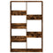 vidaXL Room Divider Smoked Oak100x33x155.5 cm Engineered Wood
