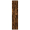 vidaXL Room Divider Smoked Oak100x33x155.5 cm Engineered Wood