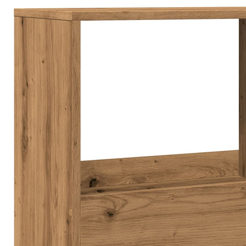vidaXL Room Divider Artisian Oak 100x33x155.5 cm Engineered Wood