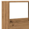 vidaXL Room Divider Artisian Oak 100x33x155.5 cm Engineered Wood