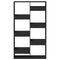 vidaXL Room Divider Black 100x33x175 cm Engineered Wood