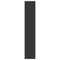 vidaXL Room Divider Black 100x33x175 cm Engineered Wood