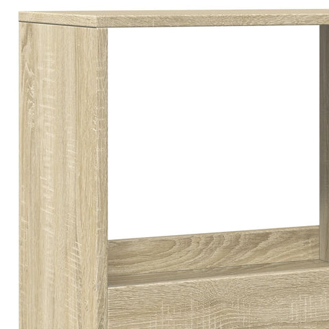 vidaXL Room Divider Sonoma Oak 100x33x175 cm Engineered Wood