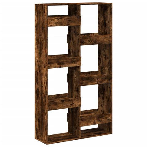 vidaXL Room Divider Smoked Oak100x33x175 cm Engineered Wood